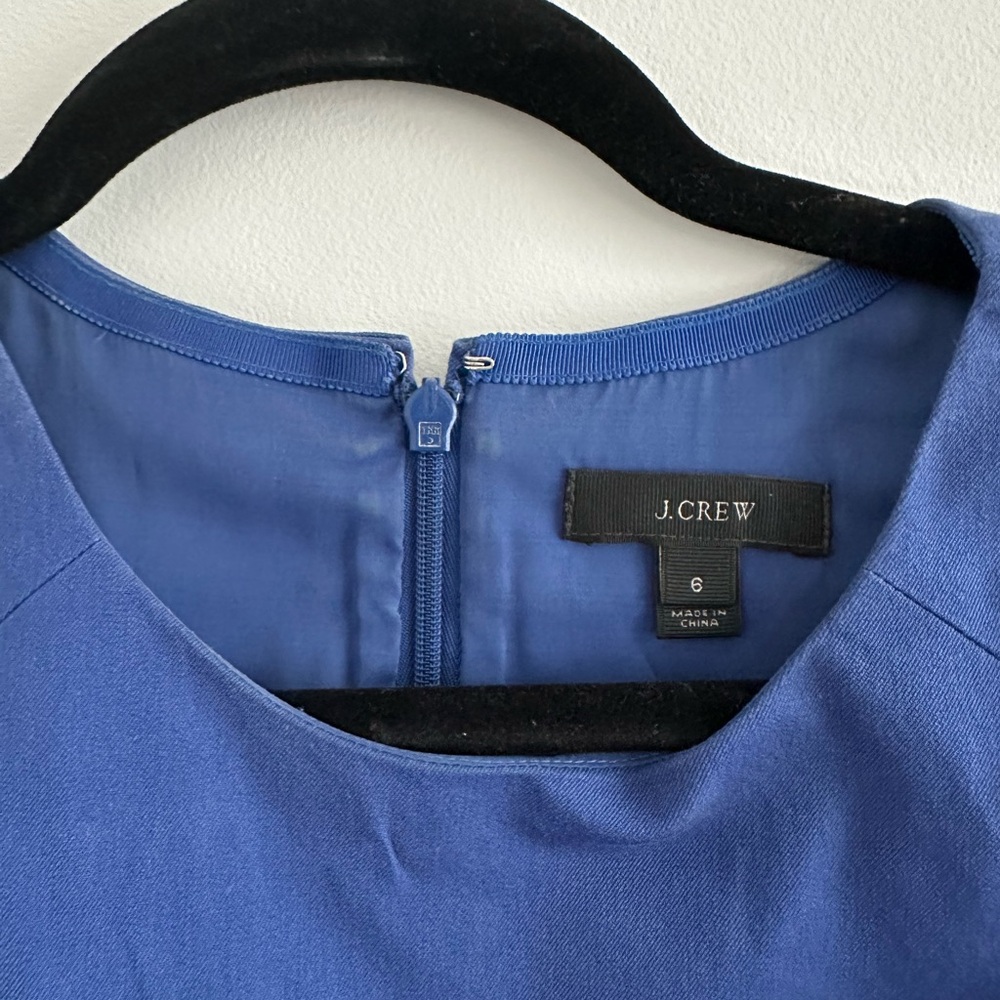 J Crew Ruffle Hem Dress - Picture 4 of 9